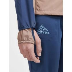 Craft PRO Trail Hydro W 1912448 dámská běžecká bunda POUZE M - hnědá (VÝPRODEJ)