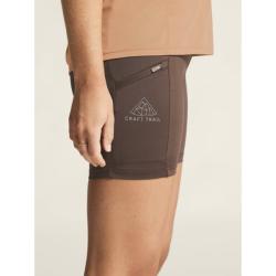 Craft PRO Trail Short Tights 2 W 1915400 dámské šortky- hnědá (286000)