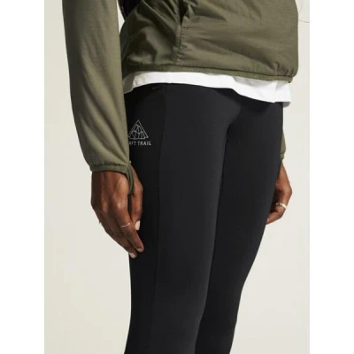 Craft PRO Trail Tights 2 W 1915149 dámské kalhoty - černá (999000)