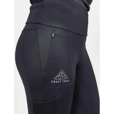 Craft PRO Trail Tights W 1912449 dámské kalhoty - černá (999000)