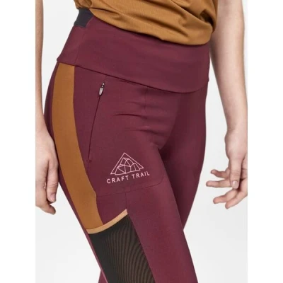 Craft PRO Trail Tights W 1912449 dámské kalhoty - fialová (492685)