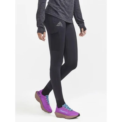 Craft PRO Trail Tights W 1912449 dámské kalhoty - černá (999000)