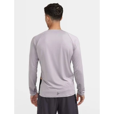 Craft PRO Trail Wind LS 1913155 pánské triko - šedá (954000)