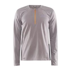 Craft PRO Trail Wind LS 1913155 pánské triko - šedá (954000)