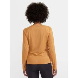 Craft PRO Trail Wind LS W 1913144 dámské triko - oranžová (574000)