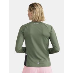 Craft PRO Trail Wind LS W 1913144 dámské triko - zelená (626000)