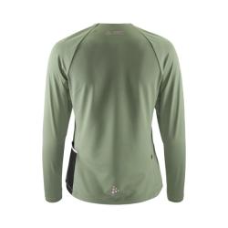 Craft PRO Trail Wind LS W 1913144 dámské triko - zelená (626000)