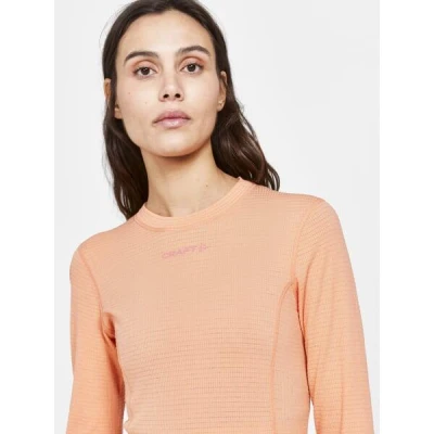 Craft PRO Wool Extreme X LS W 1911154 dámské triko - oranžová (716000)