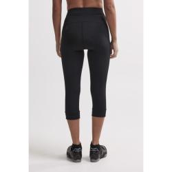 Craft Rise Knickers W 1906077 dámské cyklokalhoty POUZE XS - černá/hladká (VÝPRODEJ)