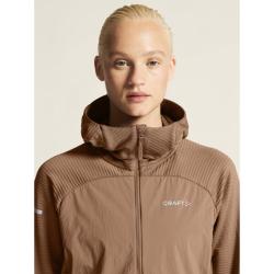 Craft SubZ Light Hood W 1916558 dámská bunda - hnědá (251000)