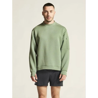 CRAFT SubZ Structured Jersey 1916553 pánské mikina - zelená (624000)