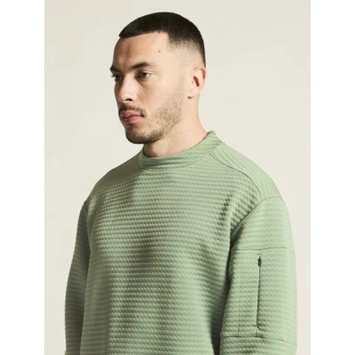 CRAFT SubZ Structured Jersey 1916553 pánské mikina - zelená (624000)