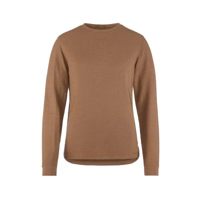 Craft Wool Waffle W 1916672 dámské triko - hnědá (251000)