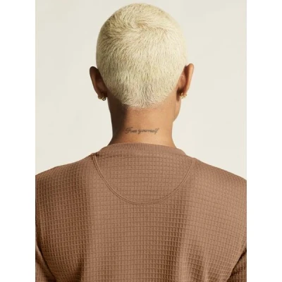 Craft Wool Waffle W 1916672 dámské triko - hnědá (251000)