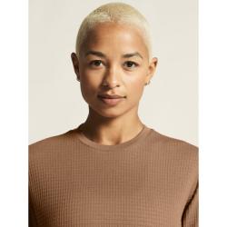 Craft Wool Waffle W 1916672 dámské triko - hnědá (251000)