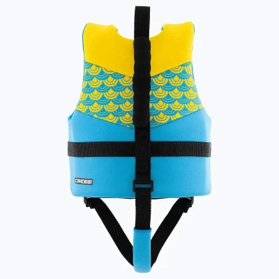 Cressi Dětská plavecká vesta FROGGY POUZE 2/3 roky (15/18 kg) žlutá/modrá (VÝPRODEJ)
