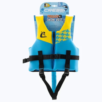 Cressi Dětská plavecká vesta FROGGY POUZE 3/6 let (18/25 kg) růžová/lila (VÝPRODEJ)