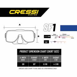 CRESSI Maska SF1