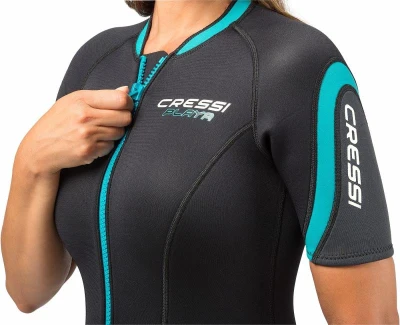 Cressi Neoprenový short PLAYA LADY 2,5 mm aqua