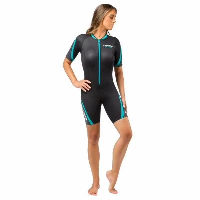 Cressi Neoprenový short PLAYA LADY 2,5 mm aqua Cressi Neoprenový short PLAYA LADY 2,5 mm aqua