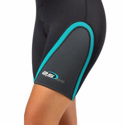 Cressi Neoprénový short PLAYA LADY 2,5 mm aqua
