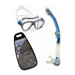 Cressi Šnorchlovací set BIG EYES EVOLUTION a ALPHA ULTRA DRY