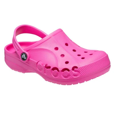 Crocs Baya Clog K electric pink dětské nazouváky