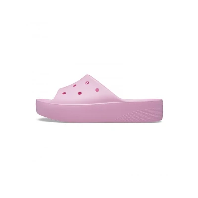 Crocs Classic Platform Slide flamingo dámské nazouváky