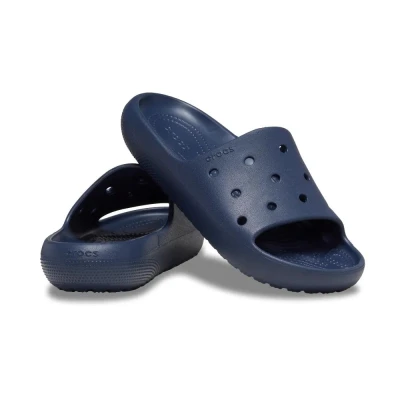 Crocs Classic Slide V2 navy unisex nazouváky