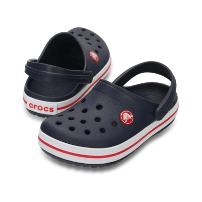 Crocs Crocband Clog Kids navy/red dětské nazouváky
