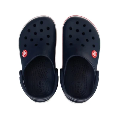 Crocs Crocband Clog T navy/red dětské nazouváky