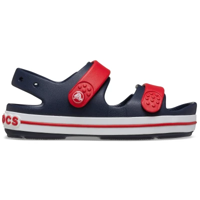 Crocs Crocband Cruiser Sandal T navy/varsity red dětské sandály
