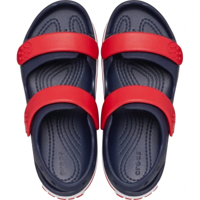 Crocs Crocband Cruiser Sandal T navy/varsity red dětské sandály