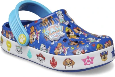 Crocs Paw Patrol Off Court K blue dětské nazouváky