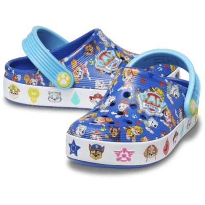 Crocs Paw Patrol Off Court K blue dětské nazouváky