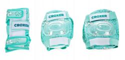 Croxer Fibre mint, dětské sada chráničů POUZE XS (VÝPRODEJ)