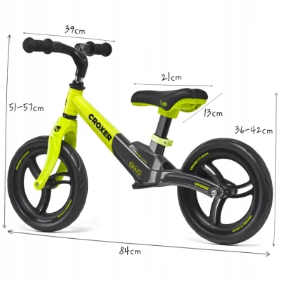 Croxer Titanium Pro Black/Lime odrážedlo