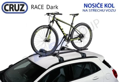 CRUZ Race Dark uzamykatelný nosič na kolo na střechu