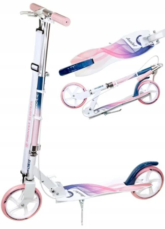 Raven Anabel 200mm navy/pink dětská koloběžka s ruční brzdou Raven Anabel 200mm navy/pink dětská koloběžka s ruční brzdou