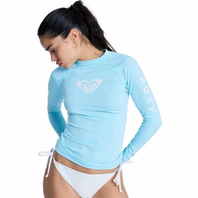 Roxy BLUE TURQUOISE dlouhý rukáv - dámské lycrové triko