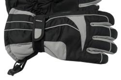 Dámske lyžiarske rukavice Lucky B-4155 svetlo šedé IBA L/XL (VÝPREDAJ)