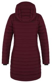 Husky Daili L dark bordo dámský péřový kabát