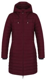 Husky Daili L dark bordo dámský péřový kabát