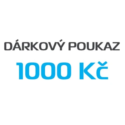 Dárkový poukaz na nákup v hodnotě 1000 Kč Dárkový poukaz na nákup v hodnotě 1000 Kč