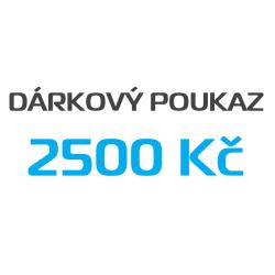 Dárkový poukaz na nákup v hodnotě 2500 Kč Dárkový poukaz na nákup v hodnotě 2500 Kč