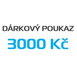 Dárkový poukaz na nákup v hodnotě 3000 Kč Dárkový poukaz na nákup v hodnotě 3000 Kč