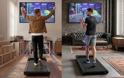 DeerRun Q2 Urban Plus černý elektrický běžecký pás