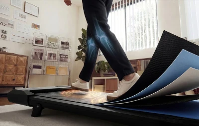 DeerRun Q2 Urban Plus černý elektrický běžecký pás