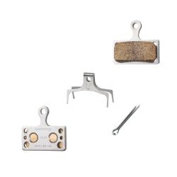 SHIMANO Destičky brzdové SH G04S kovové, s pružinou