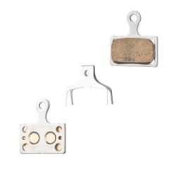 SHIMANO Brzdové doštičky SH K04S kovové, s pružinou